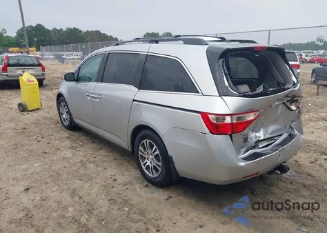 2012 Honda Odyssey Ex-L z USA, uszkodzony, nr VIN 5FNRL5H62CB052045